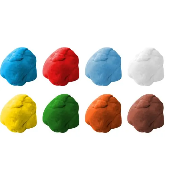 Meistverkauft Giotto be-bé Knetmasse 18 Dosen á 220 g in 8 Farben sortiert